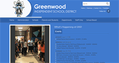 Desktop Screenshot of greenwood.esc18.net